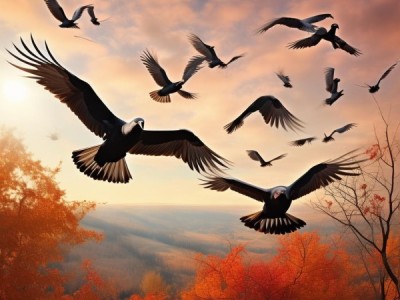秋日归鸿，探寻大雁南飞的迁徙之谜