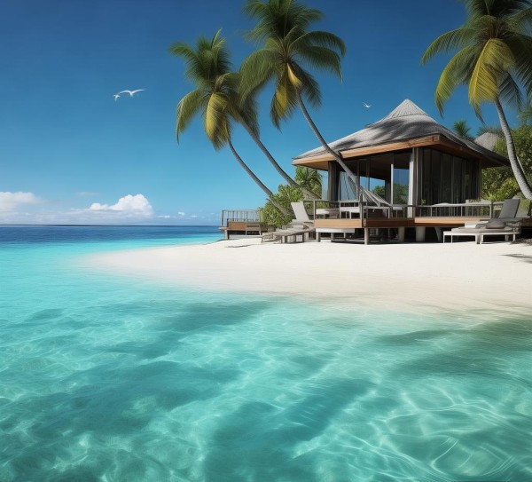 哪里度假有水上别墅？这些绝美海洋目的地，带你体验海浪下的诗意生活