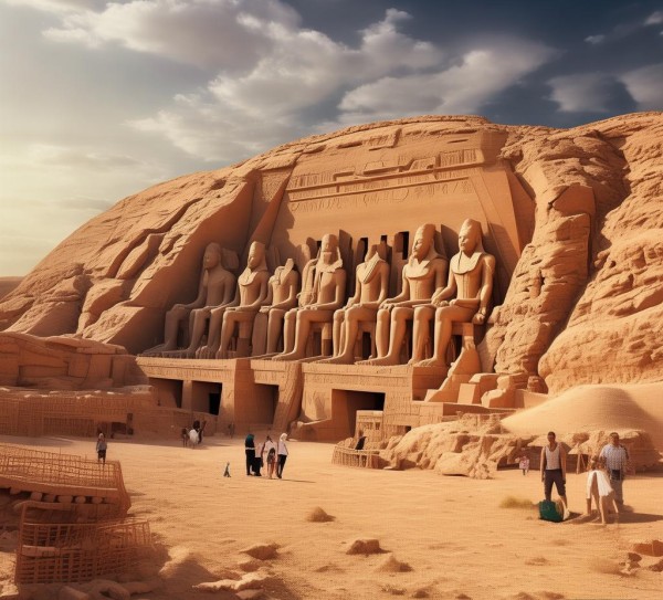 探寻阿布西肯的神秘，埃及阿布·辛贝尔神庙的地理位置与文化意义