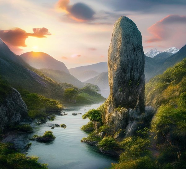 泰安醉心石位置探秘，山水环绕的浪漫石景