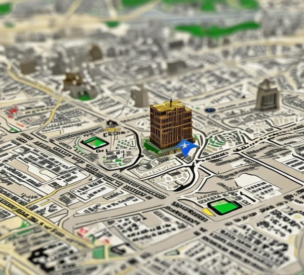 北京饭店位置查询，在地图上的具置及导航指南