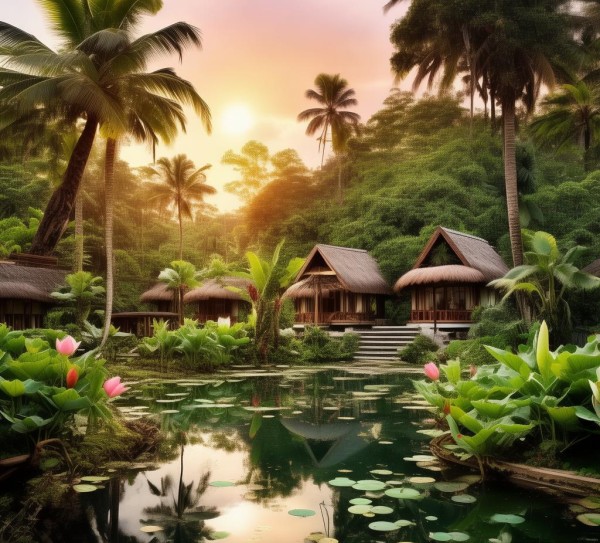 莲花度假酒店在哪里，探寻自然秘境中的奢华休憩地