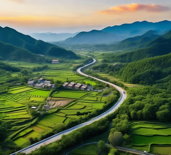 易县421乡道位置探析，一条串联乡村与自然的乡间交通动脉