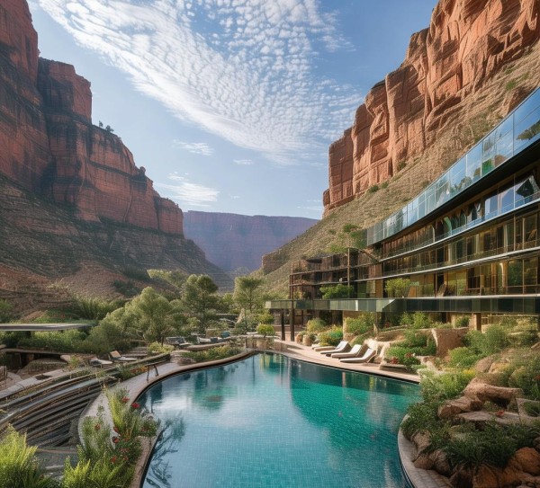 世茂峡谷酒店位置探秘，探寻自然与奢华的完美融合地